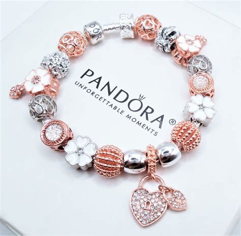 used pandora charm bracelet